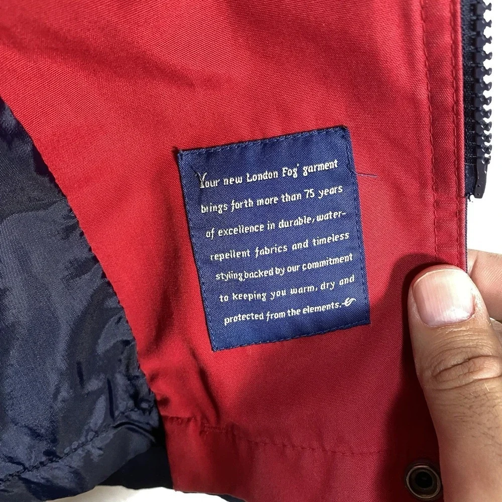 London Fog Limited Edition Mens Jacket Size 1X‎ Reg Zip With Snap Casual